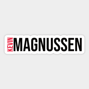 Kevin Magnussen Driver Name - 2022 Season Sticker